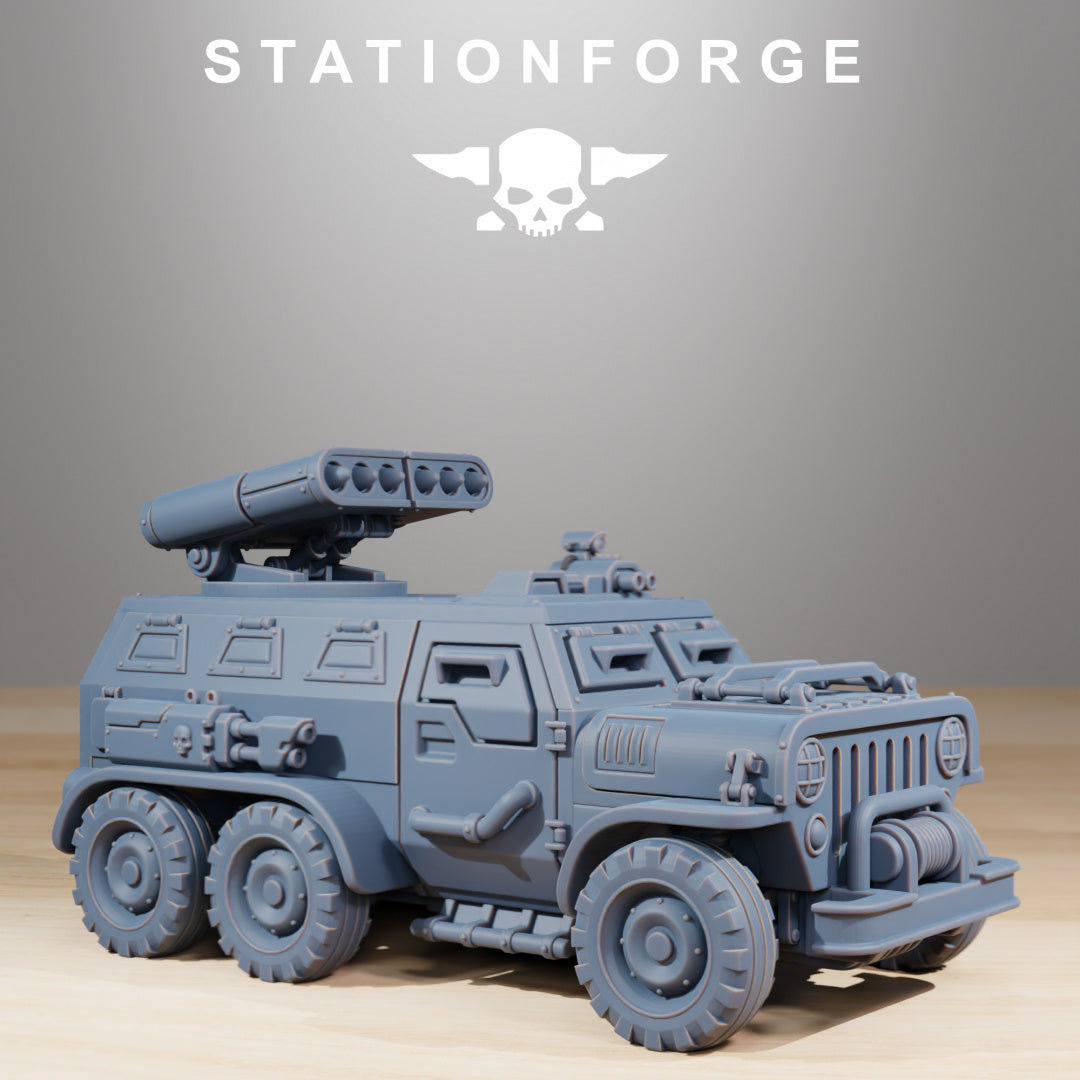 GrimGuard Armoured Vehicle & Crew