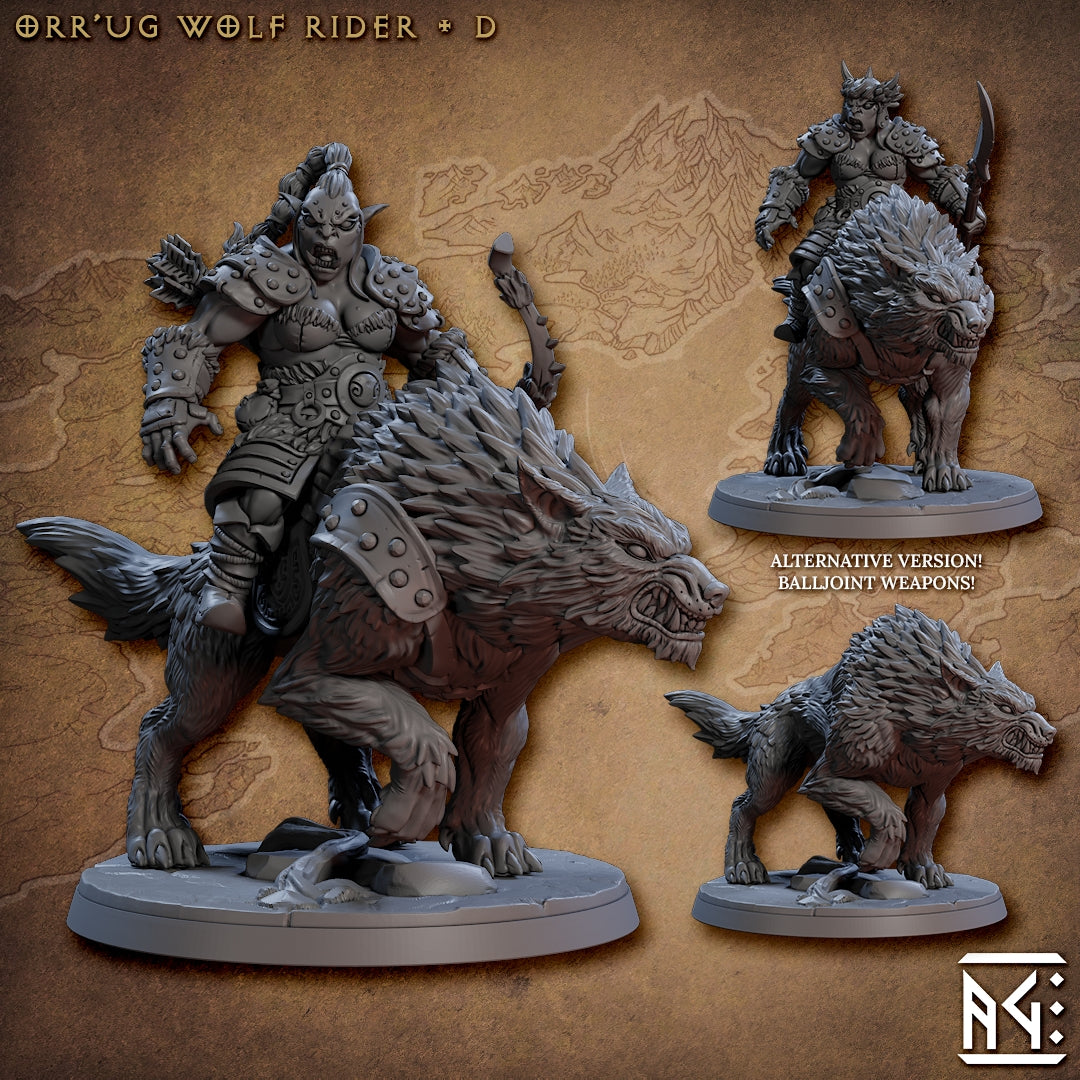 Orr'ug Wolf Rider V4 (Set of 2)