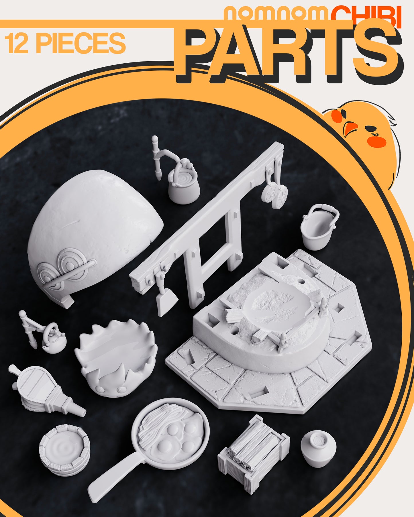 Calcifer - Howl's Moving Castle (Chibi)