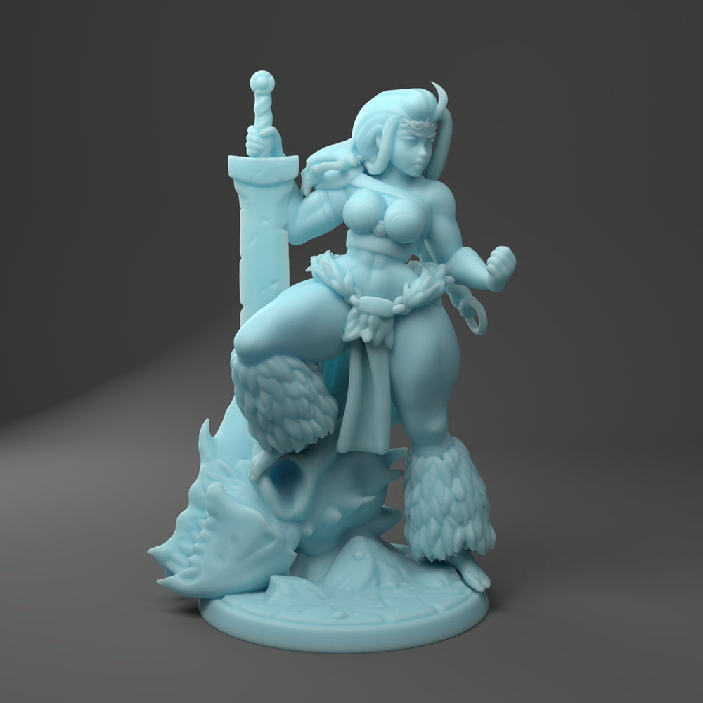 Skadi, The Barbarian