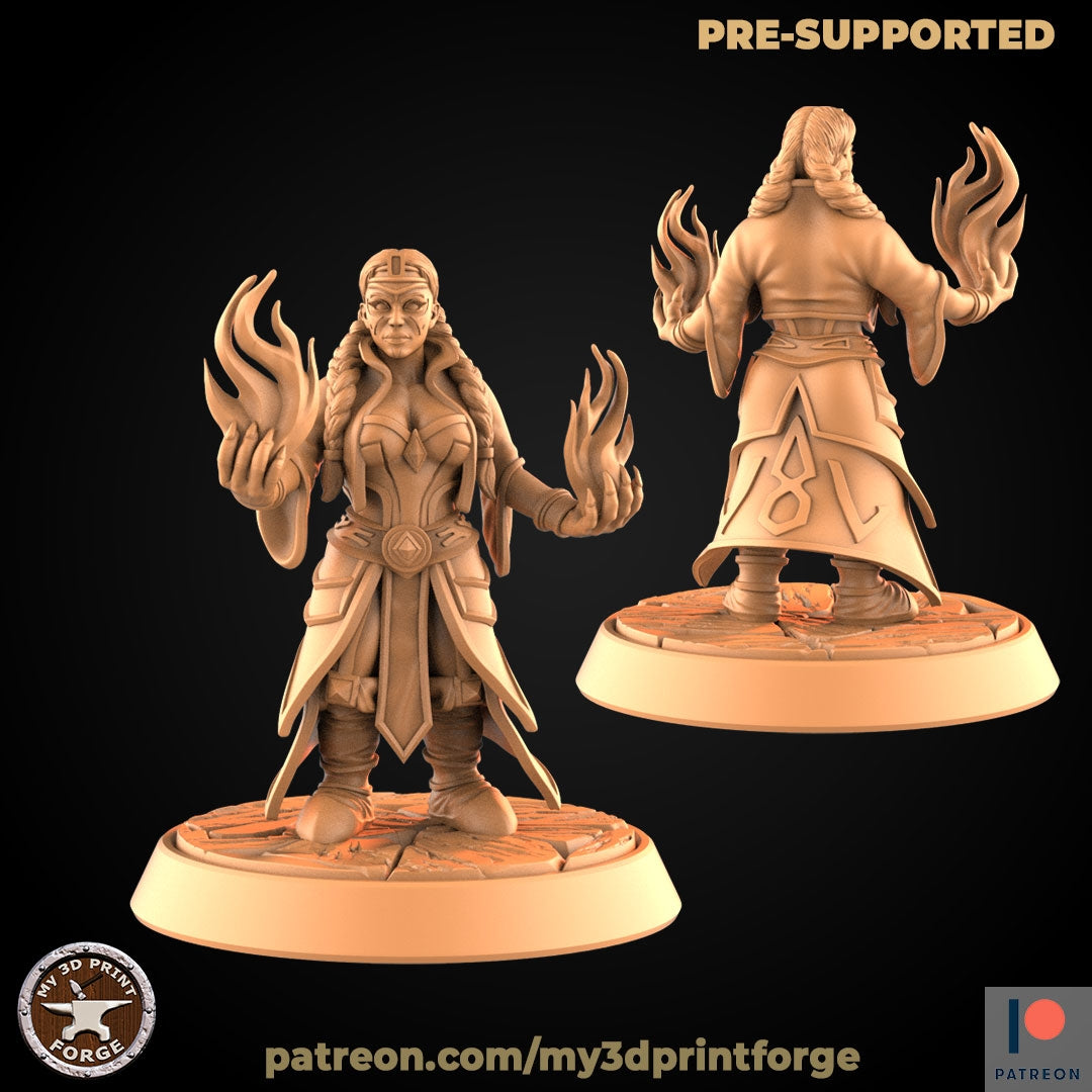 Dwarf Shadow Priestess V1
