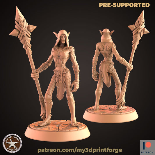 Nightfallen Female Rebel First Arcanist V2