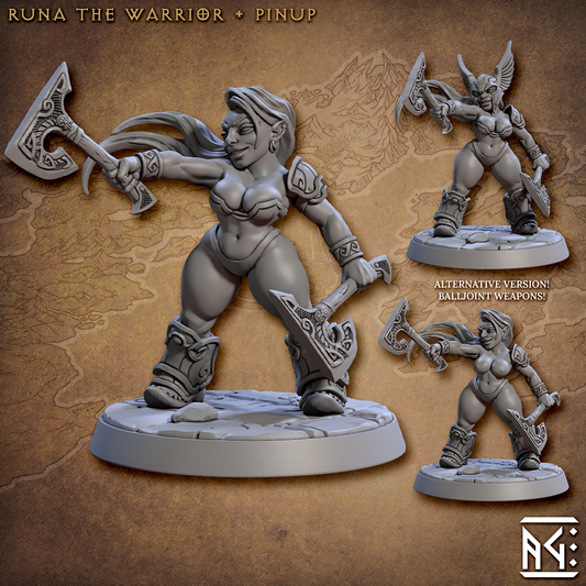 Runa, the Warrior (Set of 3)