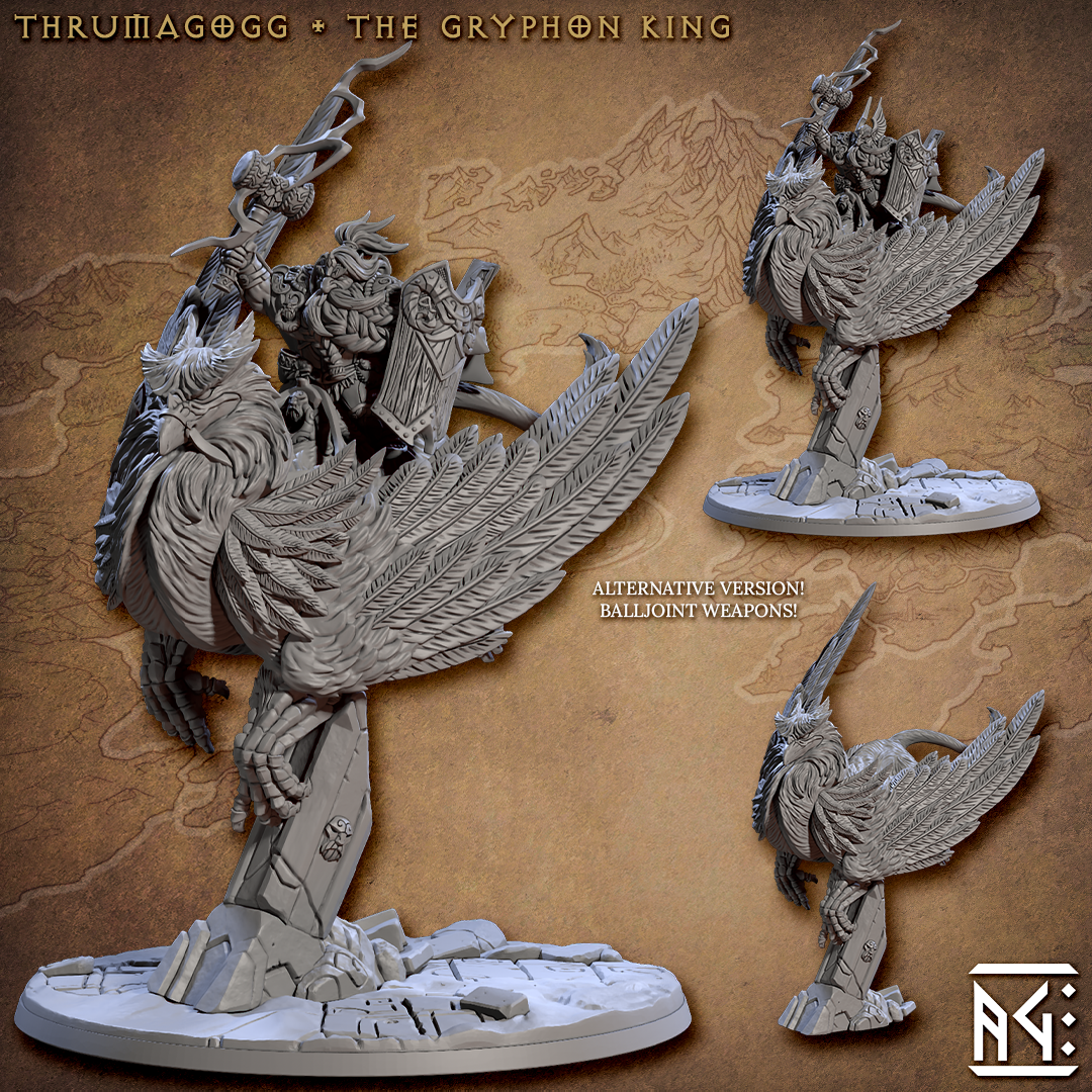 Thrumagogg, the Gryphon King