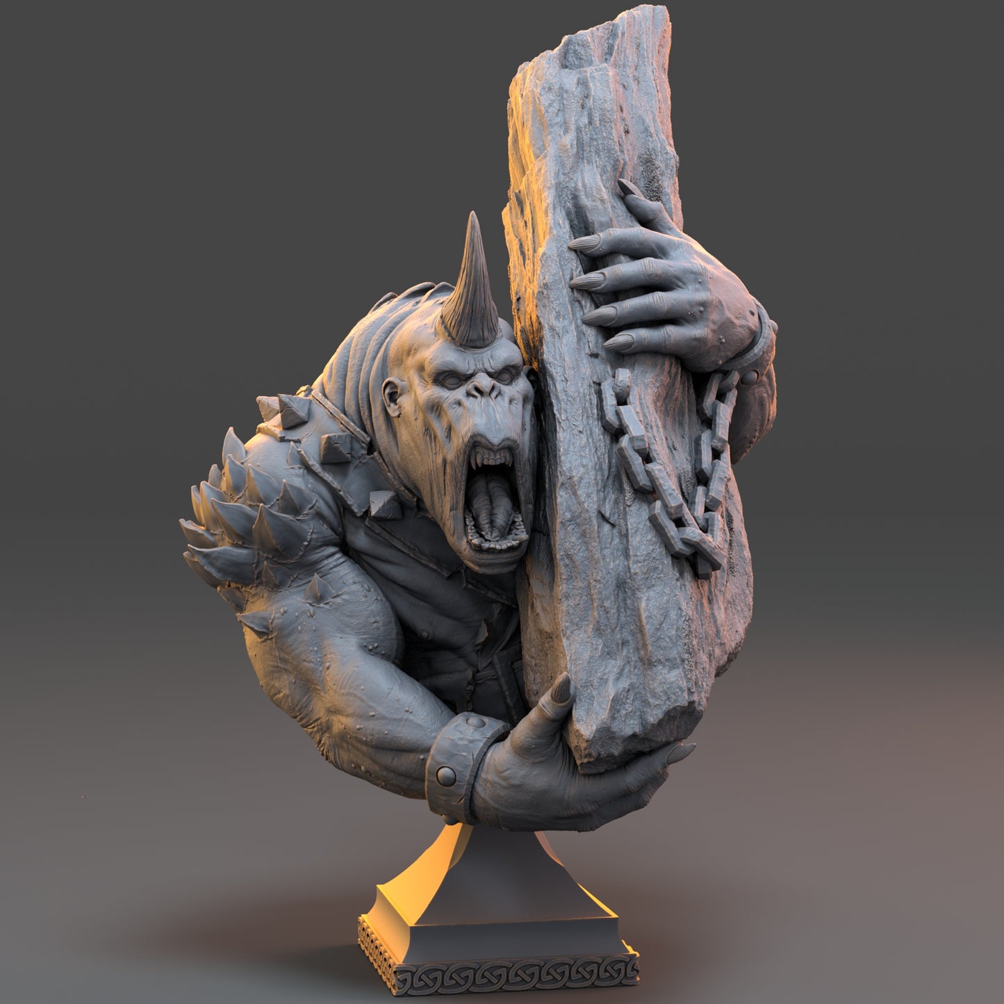 Tjundra the Crusher - BUST