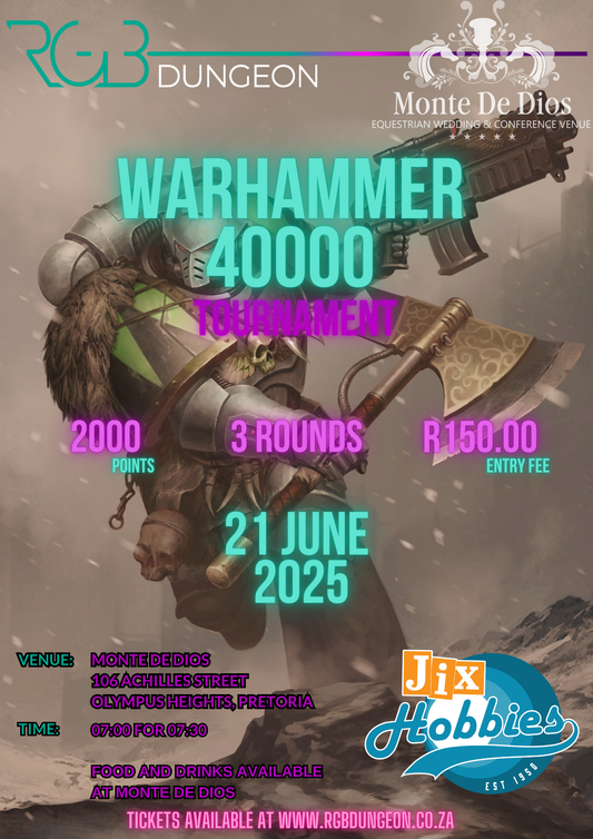 June 2025 40K Tournament