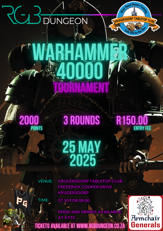 MAY 2025 40K Tournament