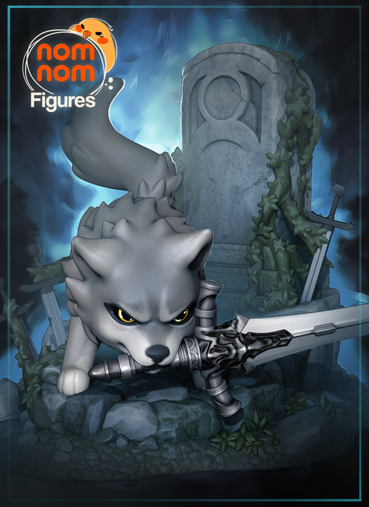 Great Grey Wolf Sif - Dark Souls (Chibi)