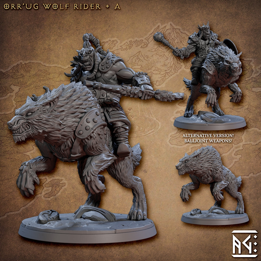 Orr'ug Wolf Rider V1 (Set of 2)