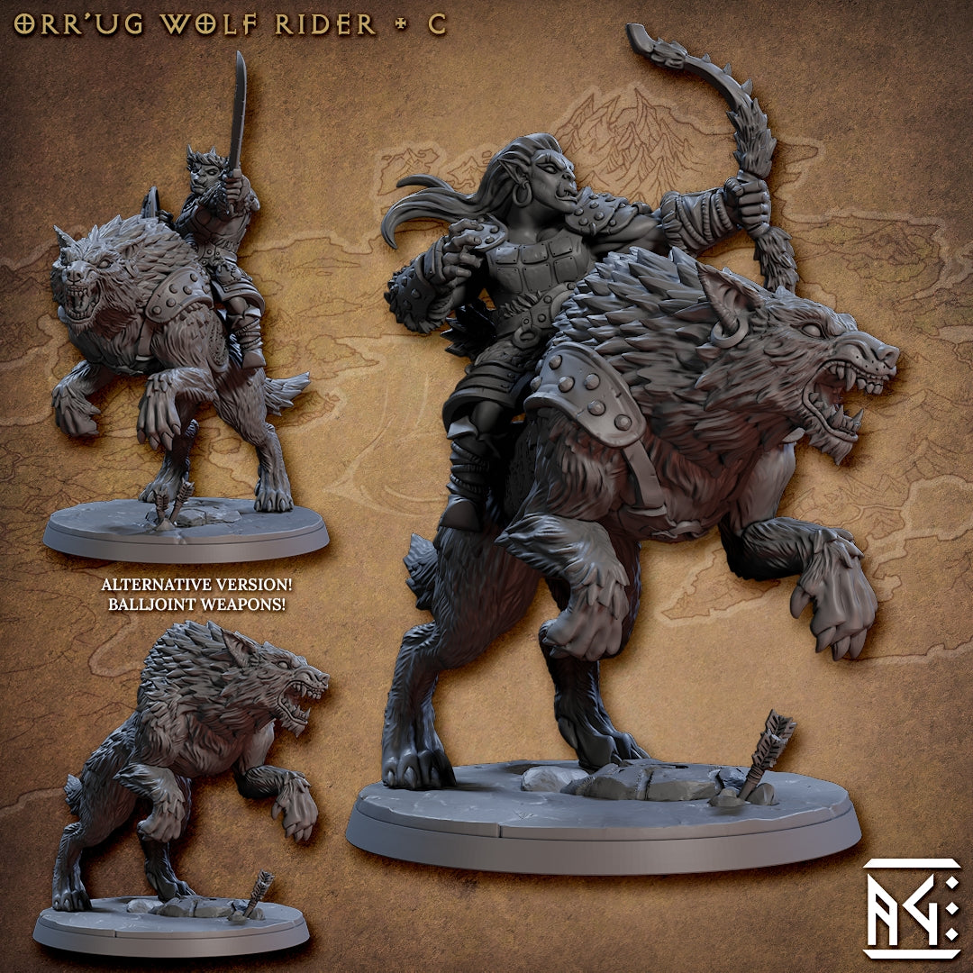 Orr'ug Wolf Rider V3 (Set of 2)