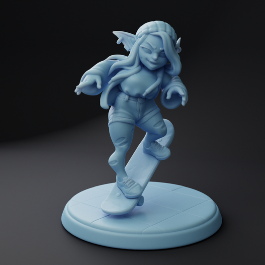 Jane, the Goblin Skateboarder V1