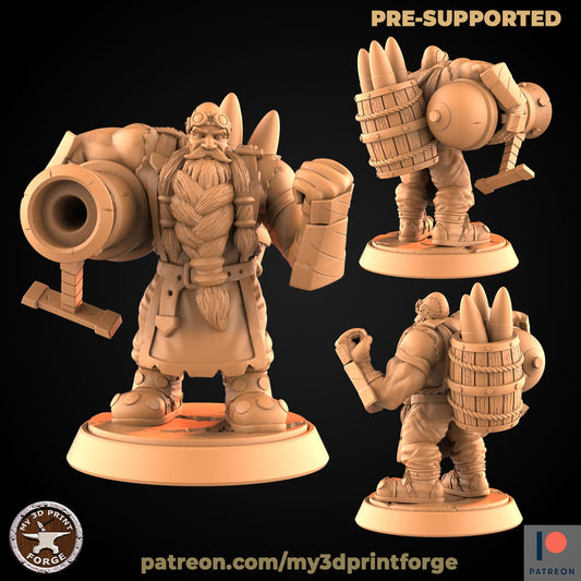 Dwarf Cannoneer