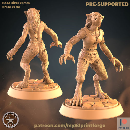 Feral Female Werewolf V2