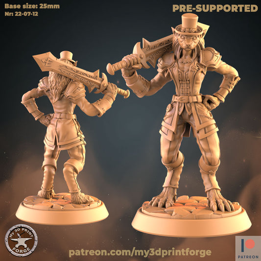 Formal Female Werewolf V6