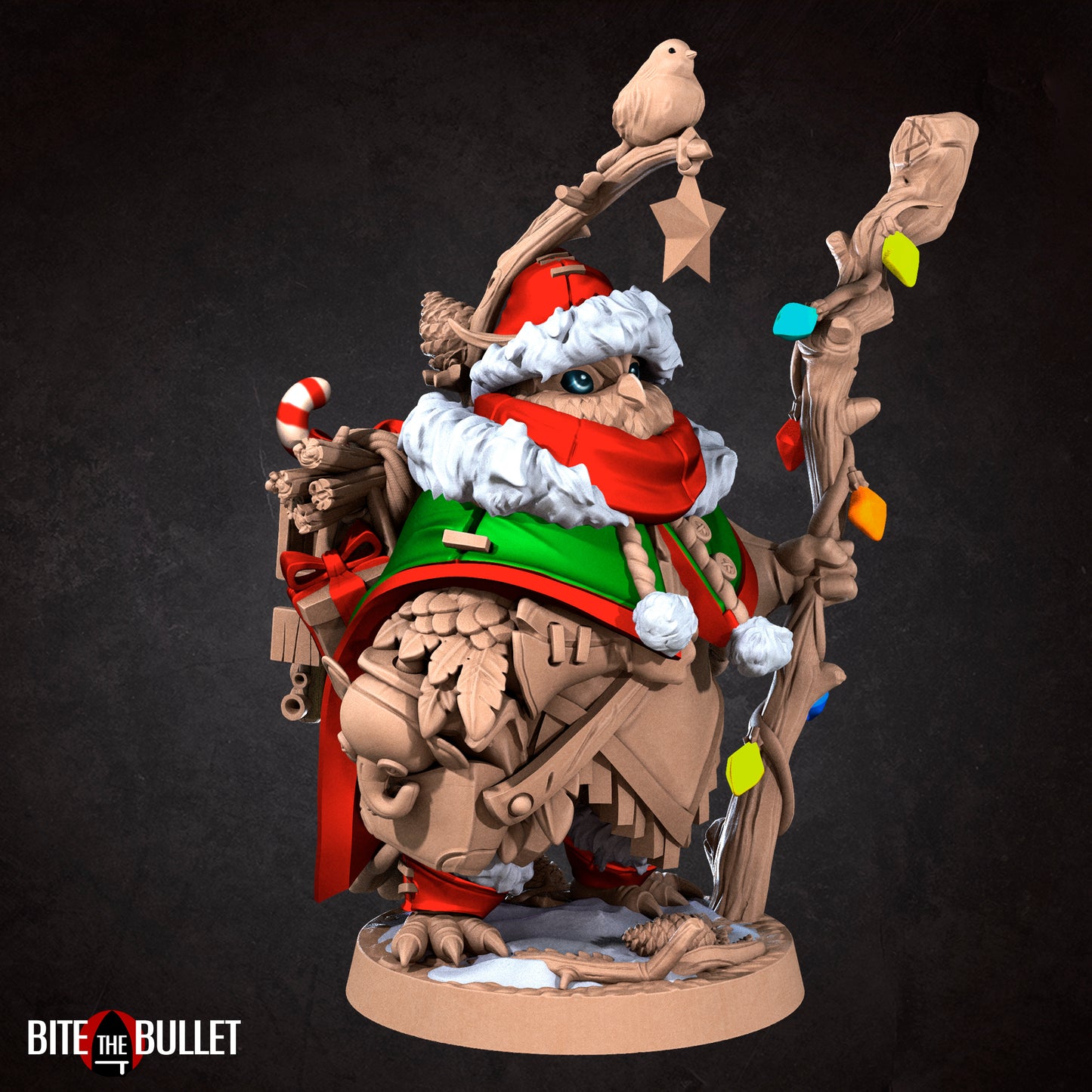Uka, the Forest Keeper Owlfolk - Christmas Version