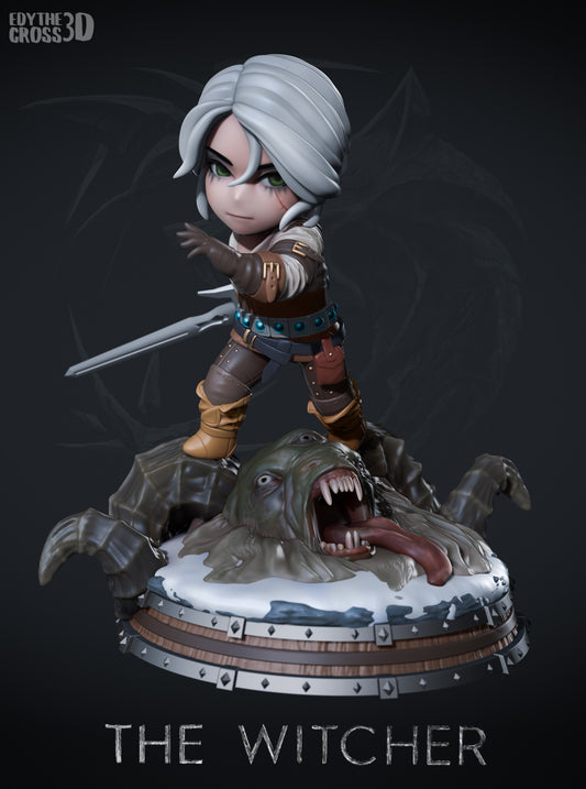 Ciri - The Witcher (Chibi)