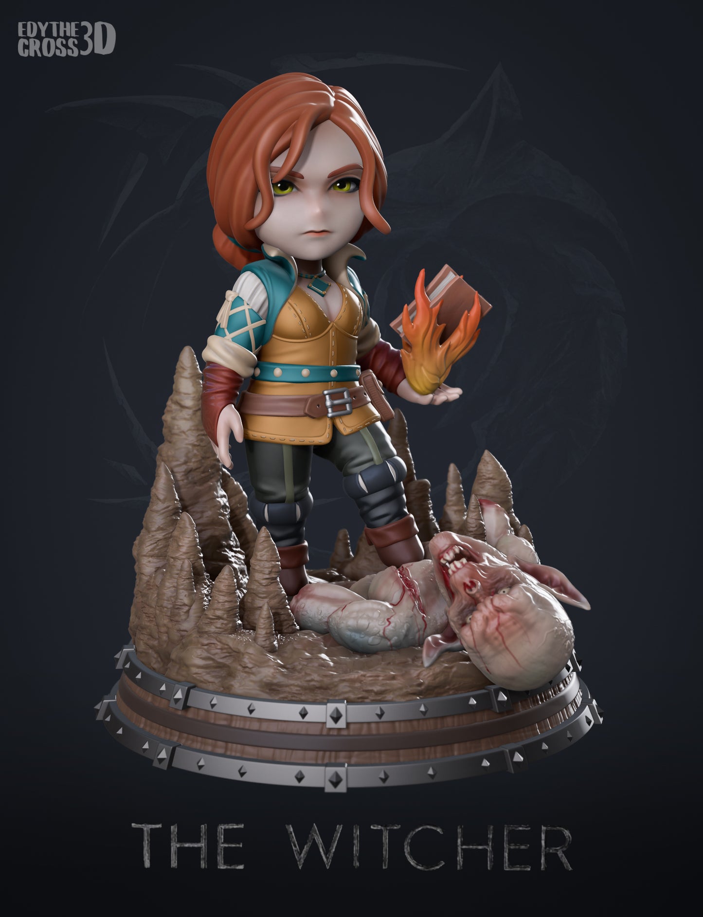 Triss - The Witcher (Chibi)