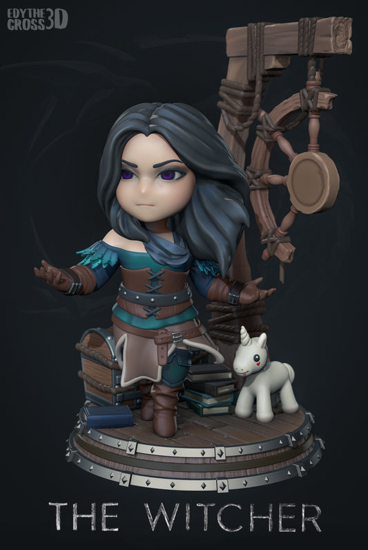 Yennifer - The Witcher (Chibi)