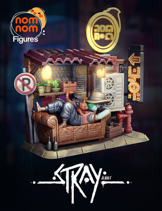 Cafe Diorama - Stray (Chibi)