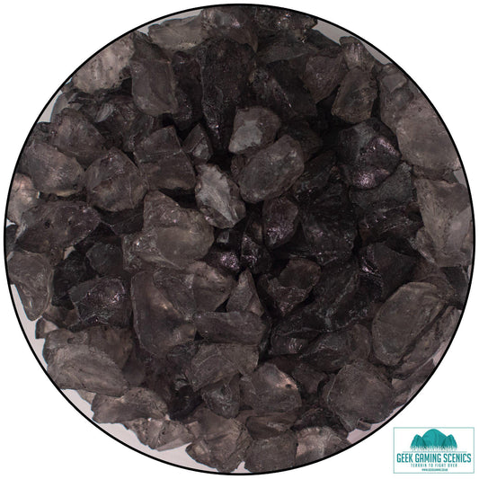 Glass Shards 4-10mm - Dark Grey